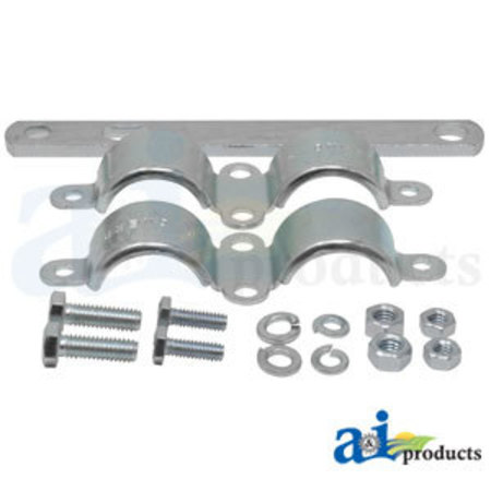 A & I Products Clamp, Double Breakaway 8" x4" x1" A-5006-4-P